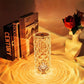 16 Colors Rose Rays Crystal Diamond Table Lamp