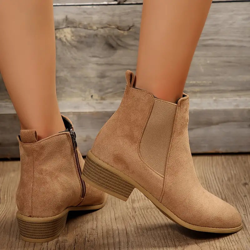 🔥LAST DAY 49% OFF💝Women's Chunky Heel Chelsea Boots