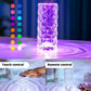 16 Colors Rose Rays Crystal Diamond Table Lamp