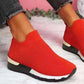 Last Day 49% OFF🔥 - Women's Elastic Slip-on Flat Shoes