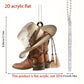 Acrylic Cowboy Boots Hat 2D Flat Hanging Car