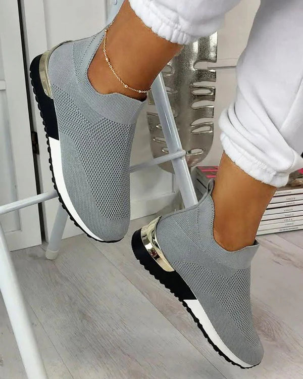 Last Day 49% OFF🔥 - Women's Elastic Slip-on Flat Shoes