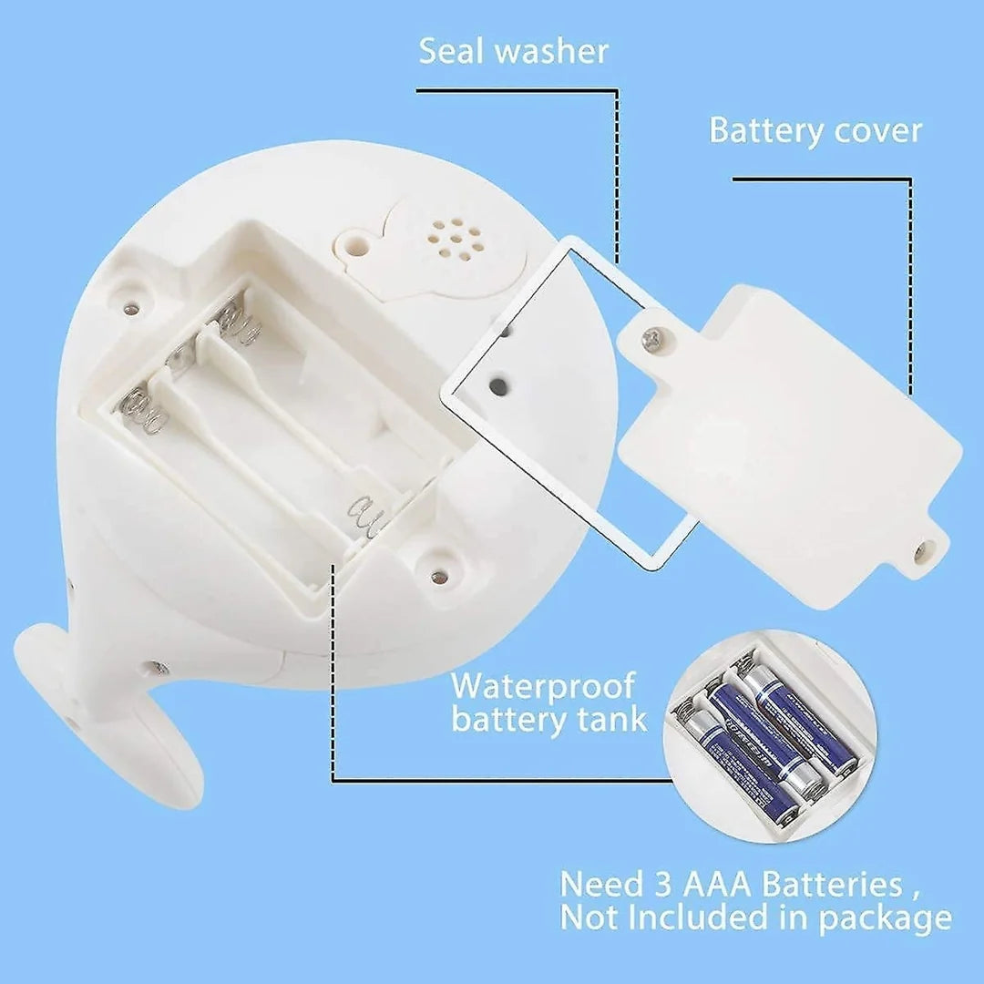 Sprinkler Whale Bath Toy