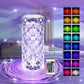 16 Colors Rose Rays Crystal Diamond Table Lamp