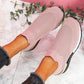 Last Day 49% OFF🔥 - Women's Elastic Slip-on Flat Shoes