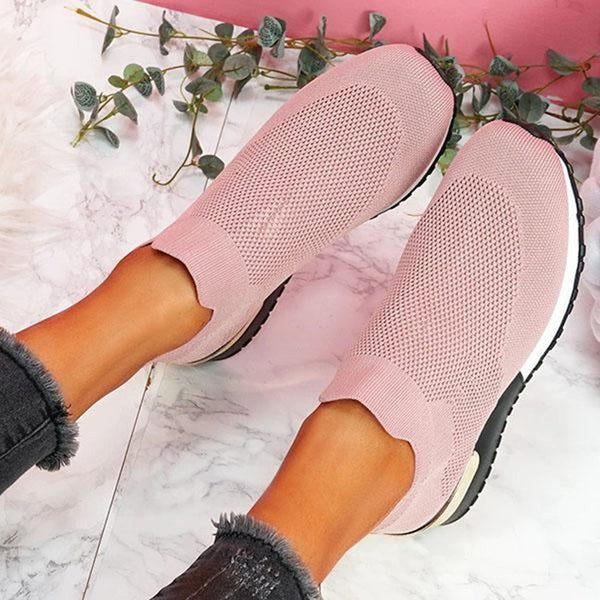 Last Day 49% OFF🔥 - Women's Elastic Slip-on Flat Shoes