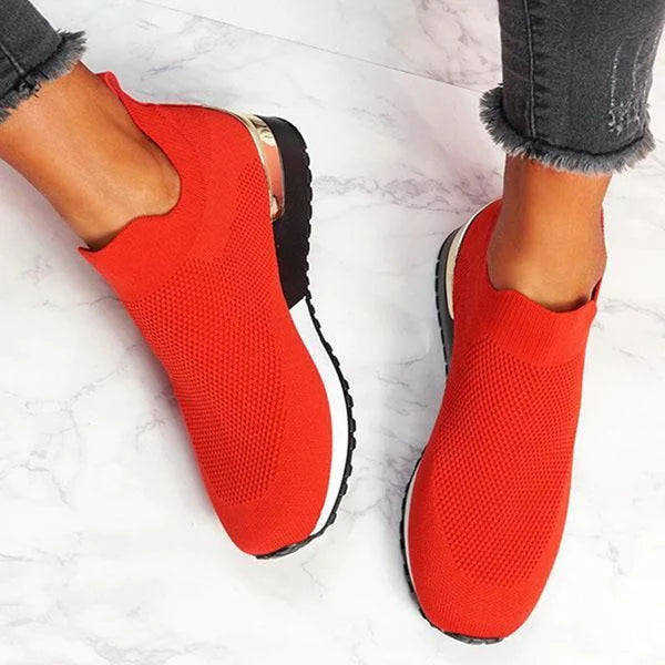 Last Day 49% OFF🔥 - Women's Elastic Slip-on Flat Shoes
