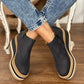 Ladies Platform Ankle Boots