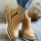 Ladies Platform Ankle Boots