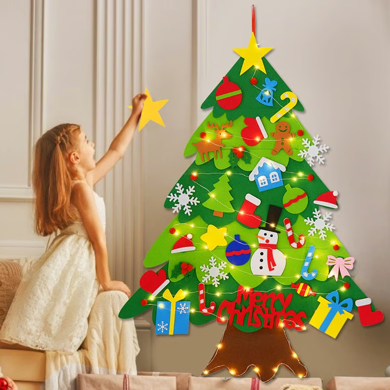 🎄DIY Felt Christmas Tree Set