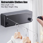Invisible Clothes Retractable Clothesline