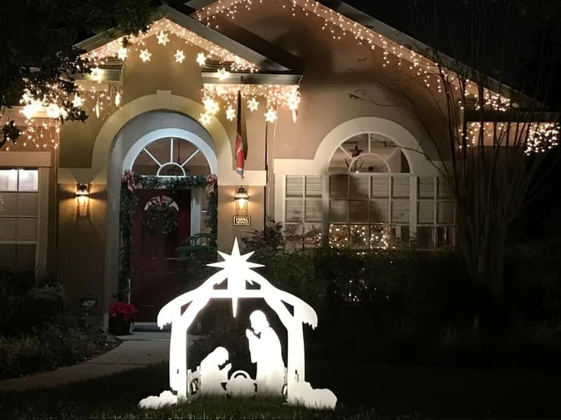 🔥LAST DAY 70% OFF 🔥Jesus Nativity Scene Sign