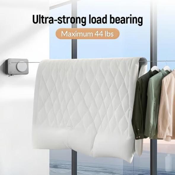 Invisible Clothes Retractable Clothesline