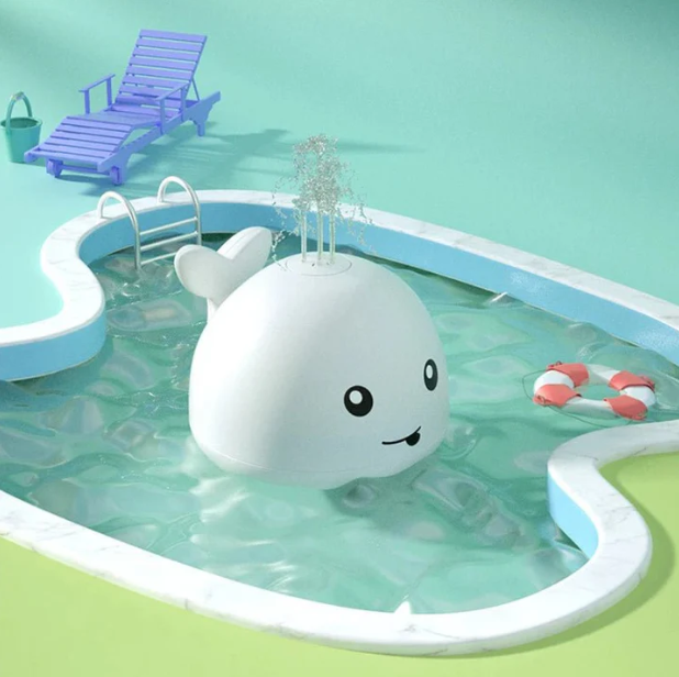 Sprinkler Whale Bath Toy